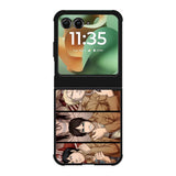 attack on titan Z8053 Motorola Moto RAZR 2025 Case
