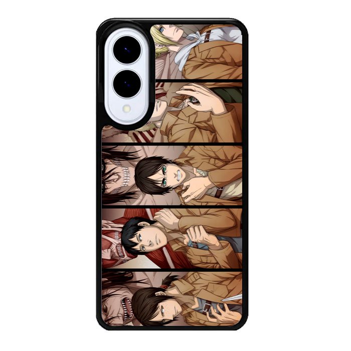 attack on titan Z8053 Samsung Galaxy S25 Edge Case