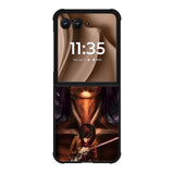 attack on titan mikasa Z8054 Motorola Moto RAZR Plus 2025 Case