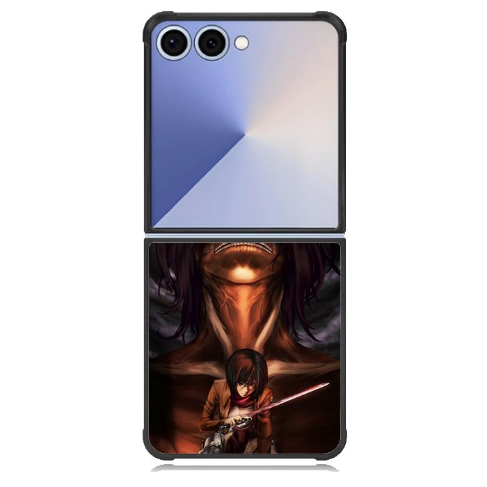 attack on titan mikasa Z8054 Samsung Galaxy Z Flip 7 Case