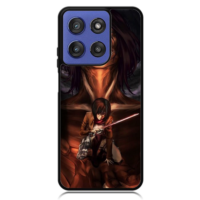 attack on titan mikasa Z8054 Motorola Moto G Stylus 5G 2025 Case