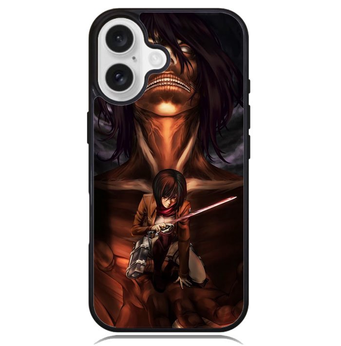 attack on titan mikasa Z8054 iPhone 16 Case