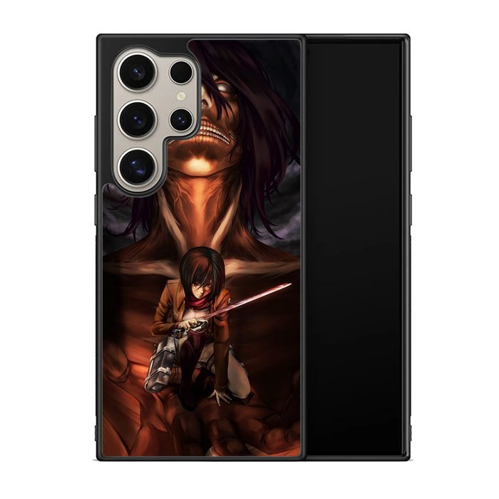 attack on titan mikasa Z8054 Samsung Galaxy S24 Ultra 5G Case