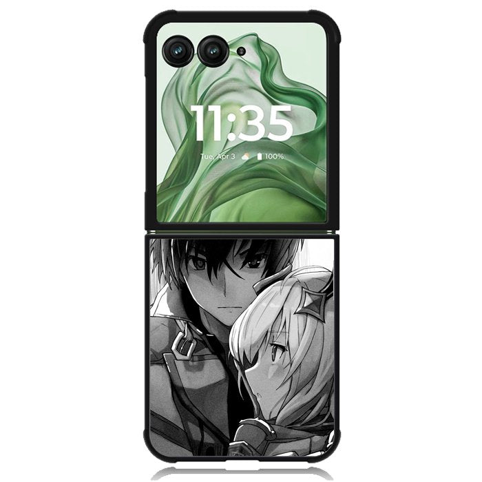 maou gakuin Z8055 Motorola Moto Razr+ Plus 2024/2025 Case, Motorola Razr 50 Ultra/50s Ultra Case