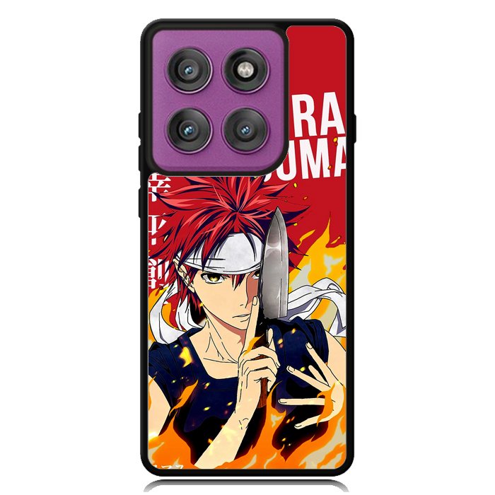 shokugeki no soma Z8056 Motorola Moto Edge 2025 | Moto Edge 60 Fusion | Moto Edge 60 Pro Case