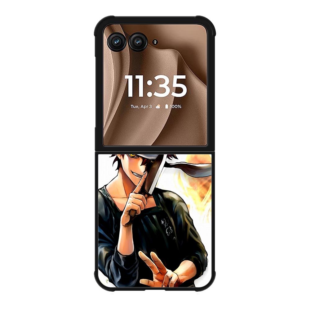 shokugeki no soma Z8057 Motorola Moto RAZR Plus 2025 Case