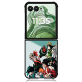 boku no hero academia Z8062 Motorola Moto Razr+ Plus 2024/2025 Case, Motorola Razr 50 Ultra/50s Ultra Case