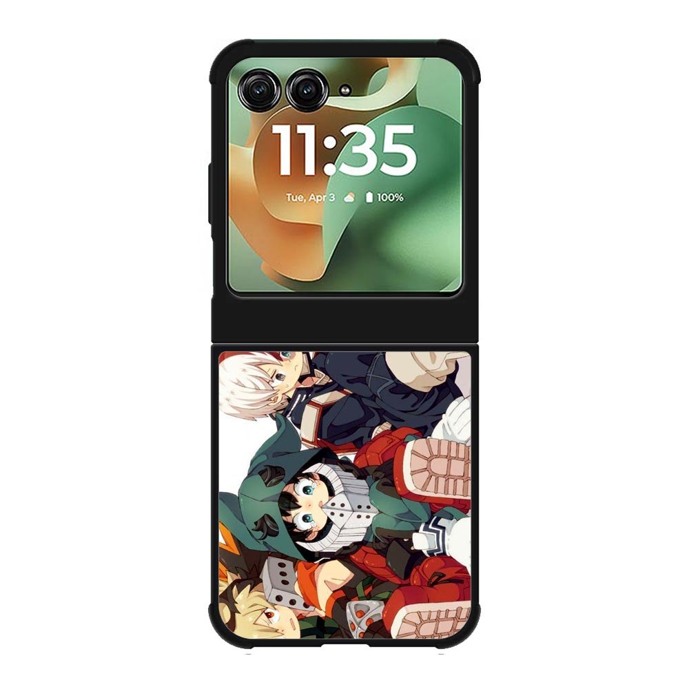 My Hero Academia Deku X Bakugou X Todoroki Z8066 Motorola Moto RAZR 2025 Case