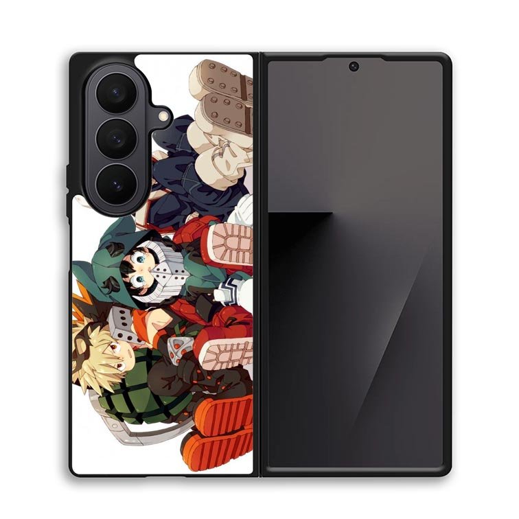 My Hero Academia Deku X Bakugou X Todoroki Z8066 Samsung Galaxy Z Fold 7 Case