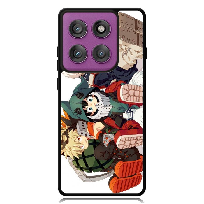 My Hero Academia Deku X Bakugou X Todoroki Z8066 Motorola Moto Edge 2025 | Moto Edge 60 Fusion | Moto Edge 60 Pro Case