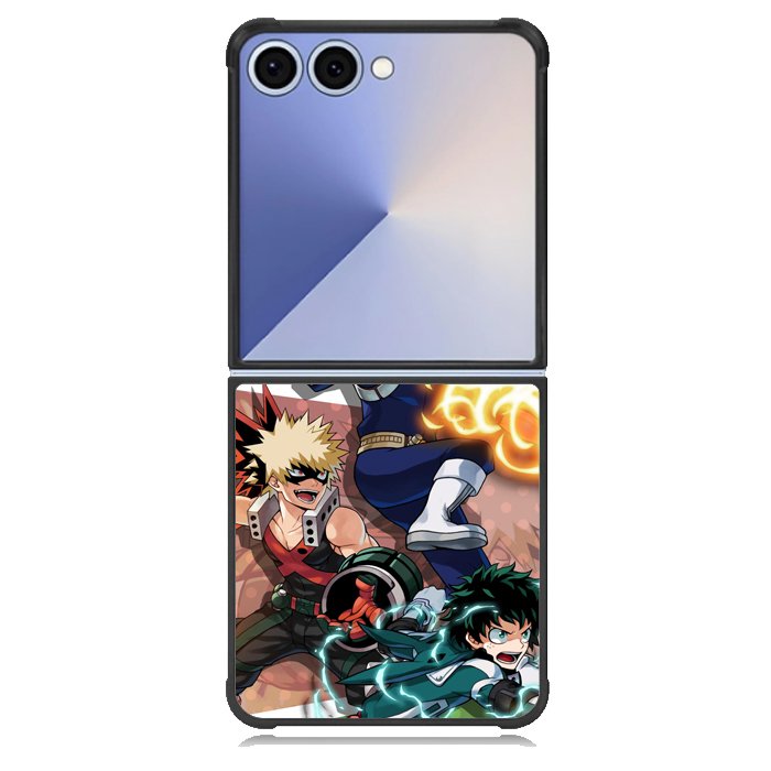 My Hero Academia Deku X Bakugou X Todoroki Z8068 Samsung Galaxy Z Flip 7 Case