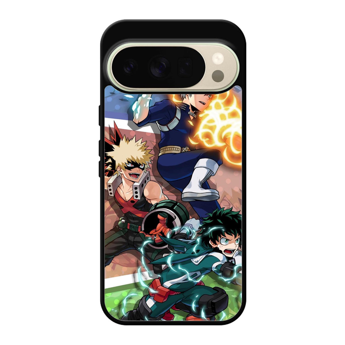 My Hero Academia Deku X Bakugou X Todoroki Z8068 Google Pixel 10 Pro Case