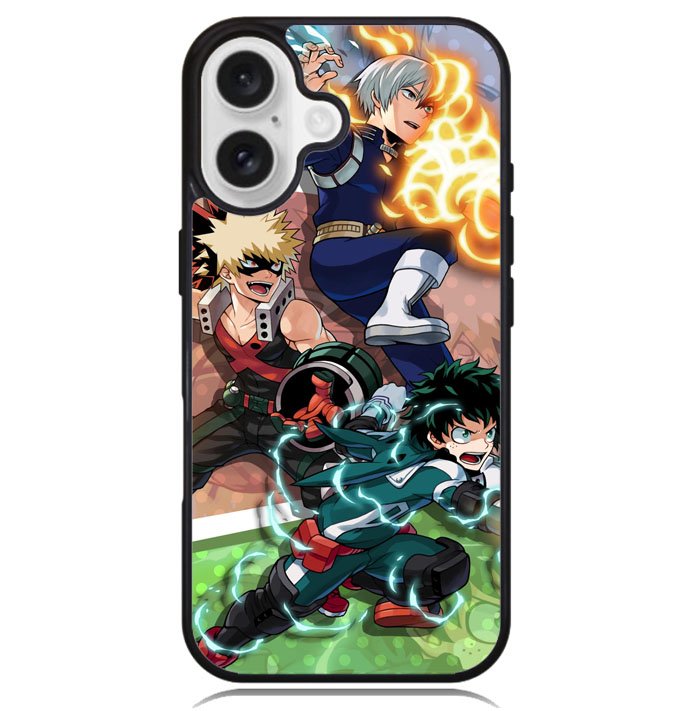 My Hero Academia Deku X Bakugou X Todoroki Z8068 iPhone 16 Case