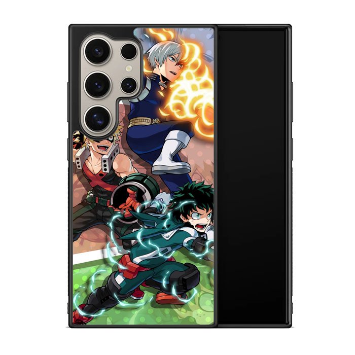 My Hero Academia Deku X Bakugou X Todoroki Z8068 Samsung Galaxy S24 Ultra 5G Case