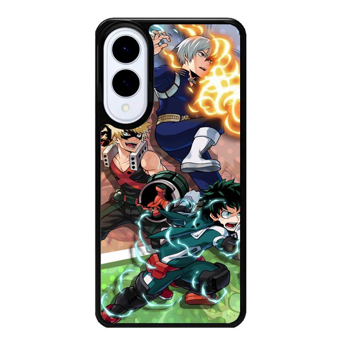 My Hero Academia Deku X Bakugou X Todoroki Z8068 Samsung Galaxy S25 Edge Case