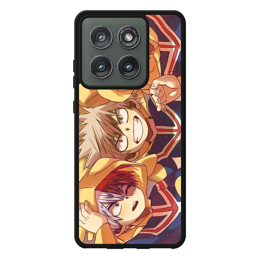 My Hero Academia Deku X Bakugou X Todoroki Z8069 Motorola Moto Edge 2025 Case