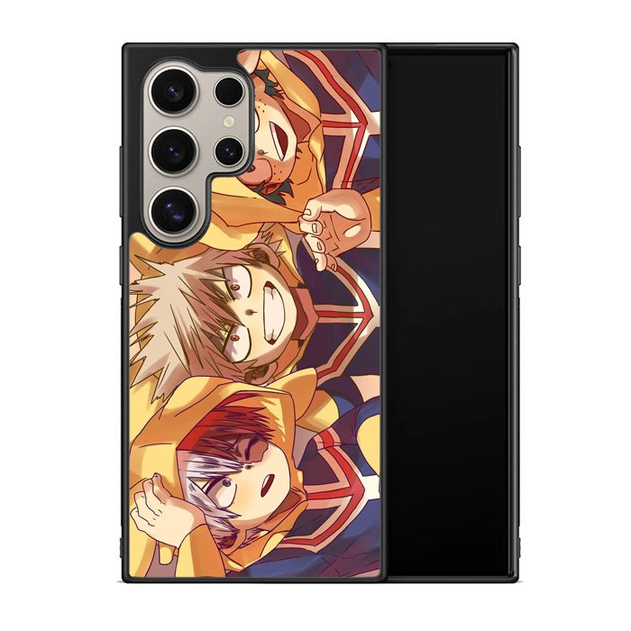 My Hero Academia Deku X Bakugou X Todoroki Z8069 Samsung Galaxy S24 Ultra 5G Case