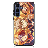 My Hero Academia Deku X Bakugou X Todoroki Z8069 Samsung Galaxy S25 FE Case