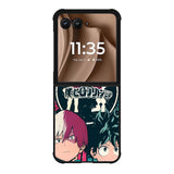 My Hero Academia Deku X Todoroki Z8070 Motorola Moto RAZR Plus 2025 Case