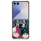 My Hero Academia Deku X Todoroki Z8070 Samsung Galaxy Z Flip 7 Case