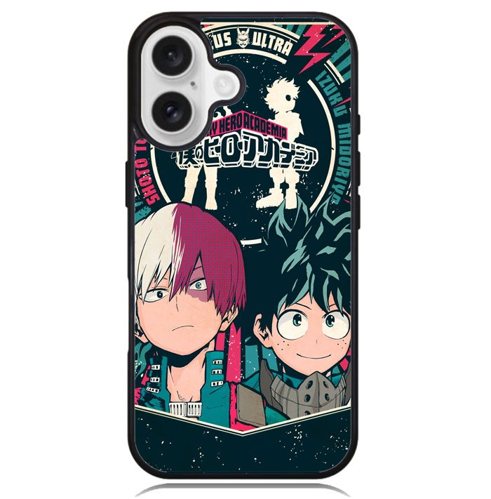 My Hero Academia Deku X Todoroki Z8070 iPhone 16 Case