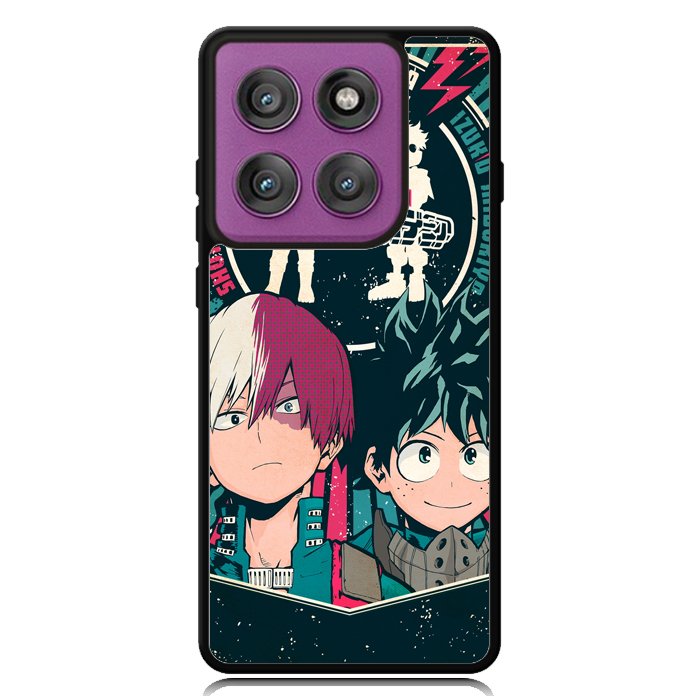 My Hero Academia Deku X Todoroki Z8070 Motorola Moto Edge 2025 | Moto Edge 60 Fusion | Moto Edge 60 Pro Case