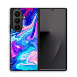 Neon Paint Mixture Z8072 Samsung Galaxy Z Fold 7 Case