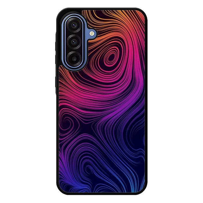 Neon Rainbow swirls Z8073 Samsung Galaxy A17 5G Case