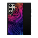 Neon Rainbow swirls Z8073 Samsung Galaxy S24 Ultra 5G Case