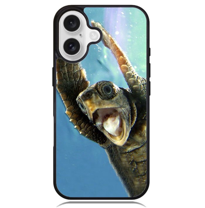 cute turtle Z8076 iPhone 16 Case
