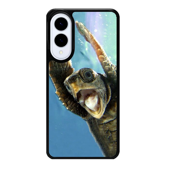 cute turtle Z8076 Samsung Galaxy S25 Edge Case