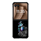 astronaut bubble Z8079 Motorola Moto RAZR Plus 2025 Case