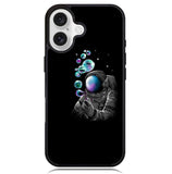astronaut bubble Z8079 iPhone 16 Case