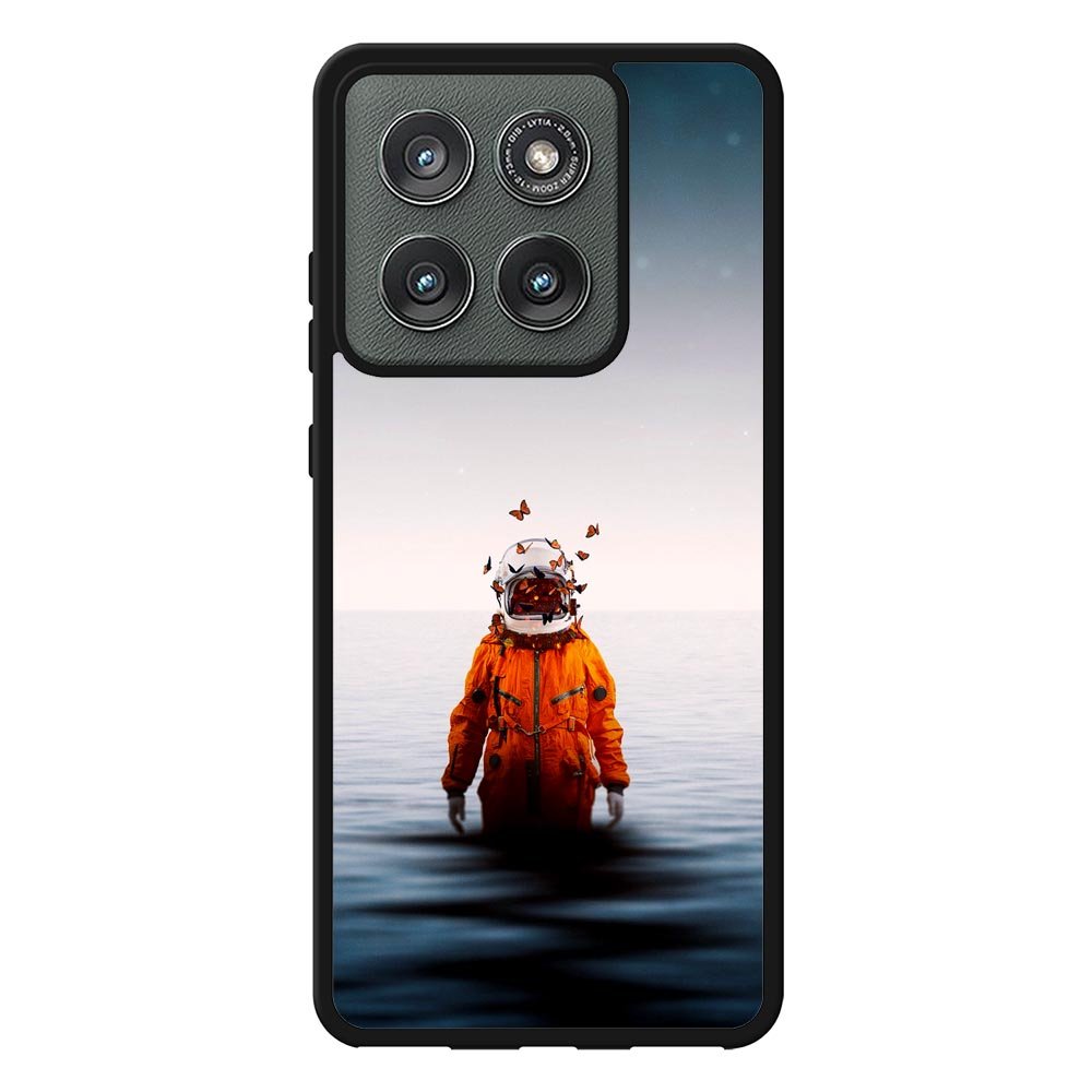 Butterfly Astronaut Z8081 Motorola Moto Edge 2025 Case
