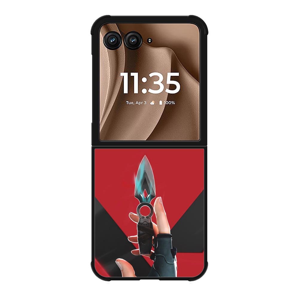 Jett Valorant Z8089 Motorola Moto RAZR Plus 2025 Case