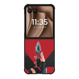 Jett Valorant Z8089 Motorola Moto RAZR Plus 2025 Case
