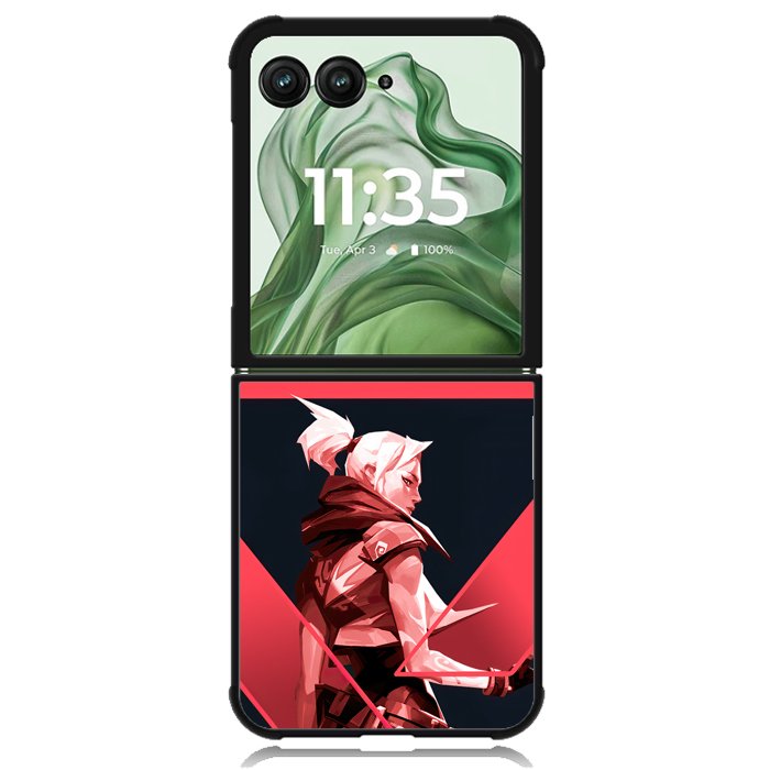 Jett Valorant Z8090 Motorola Moto Razr+ Plus 2024/2025 Case, Motorola Razr 50 Ultra/50s Ultra Case