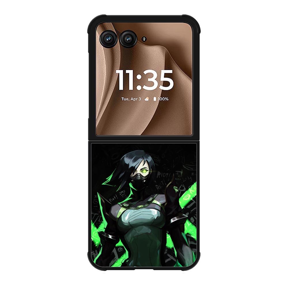 valorant viper Z8092 Motorola Moto RAZR Plus 2025 Case