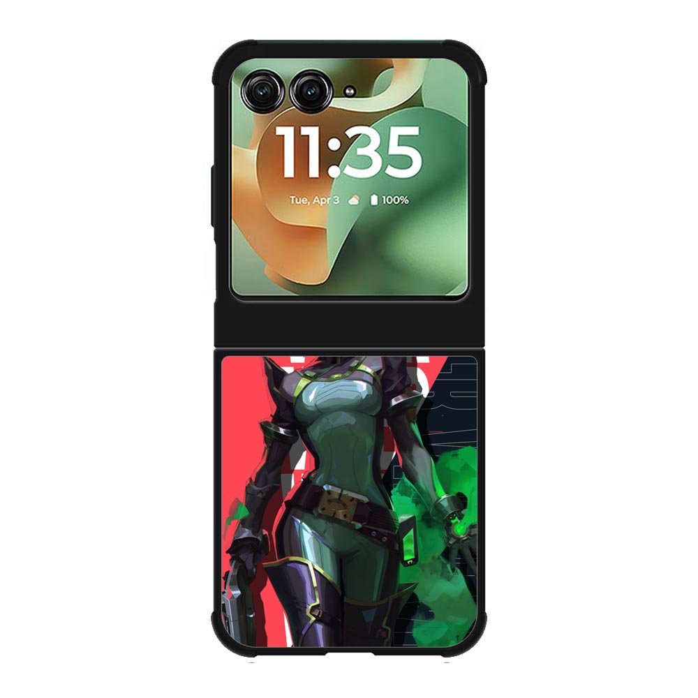 valorant viper Z8093 Motorola Moto RAZR 2025 Case