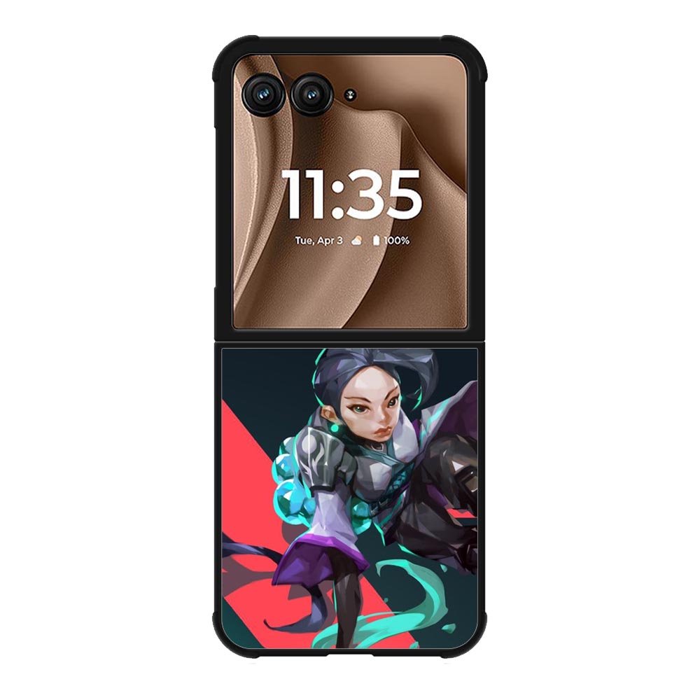 valorant sage Z8102 Motorola Moto RAZR Plus 2025 Case