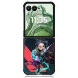 valorant sage Z8102 Motorola Moto Razr+ Plus 2024/2025 Case, Motorola Razr 50 Ultra/50s Ultra Case
