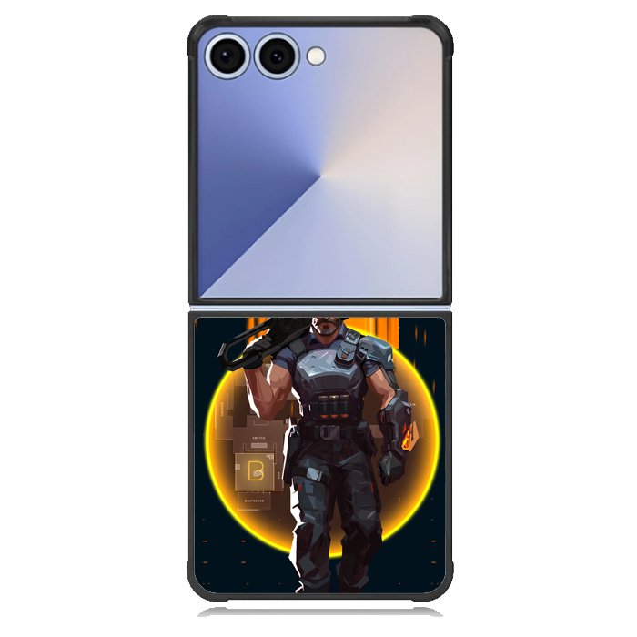 valorant brimstone Z8109 Samsung Galaxy Z Flip 7 Case