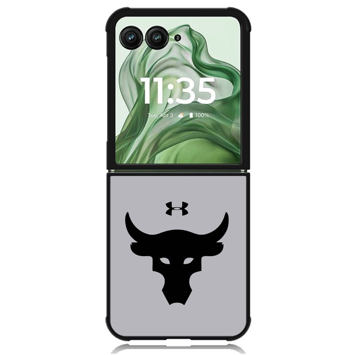 under armour rock project Logo Z8111 Motorola Moto Razr+ Plus 2024/2025 Case, Motorola Razr 50 Ultra/50s Ultra Case
