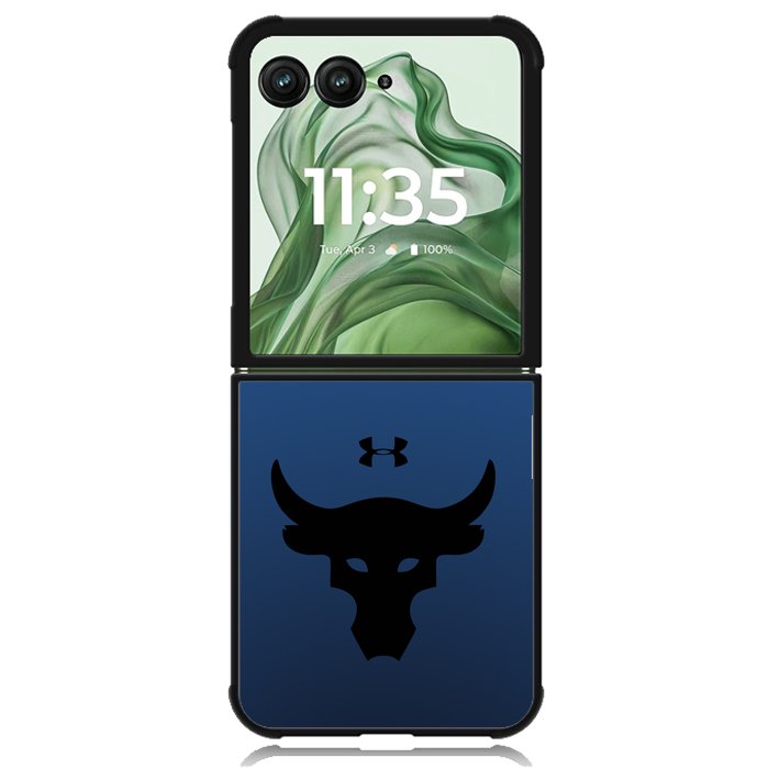 under armour rock project Logo Z8112 Motorola Moto Razr+ Plus 2024/2025 Case, Motorola Razr 50 Ultra/50s Ultra Case