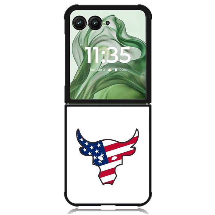 under armour rock project Logo Z8120 Motorola Moto Razr+ Plus 2024/2025 Case, Motorola Razr 50 Ultra/50s Ultra Case