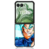 vegito super saiyan blue Z8142 Motorola Moto Razr+ Plus 2024/2025 Case, Motorola Razr 50 Ultra/50s Ultra Case