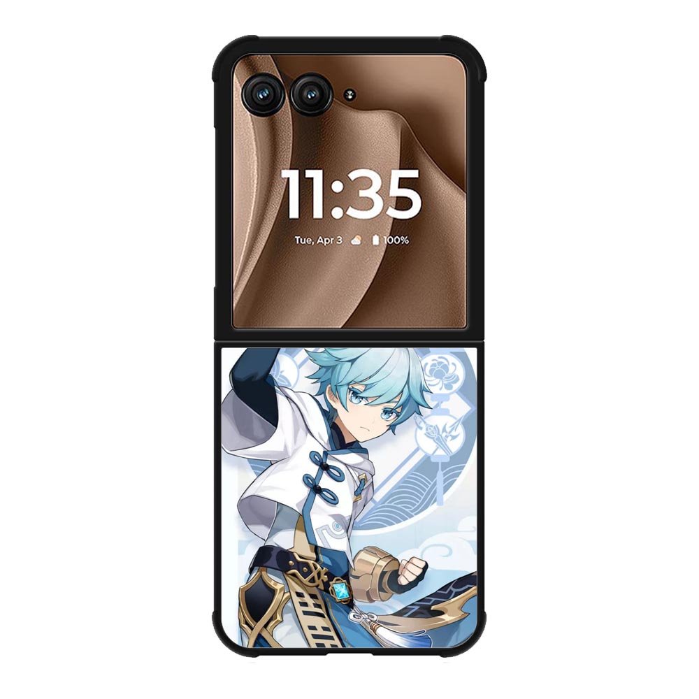 hero genshin impact Z8161 Motorola Moto RAZR Plus 2025 Case