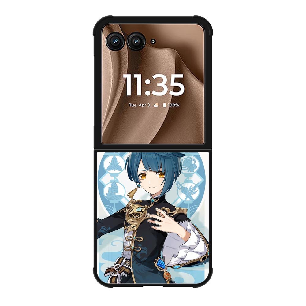 hero genshin impact Z8162 Motorola Moto RAZR Plus 2025 Case