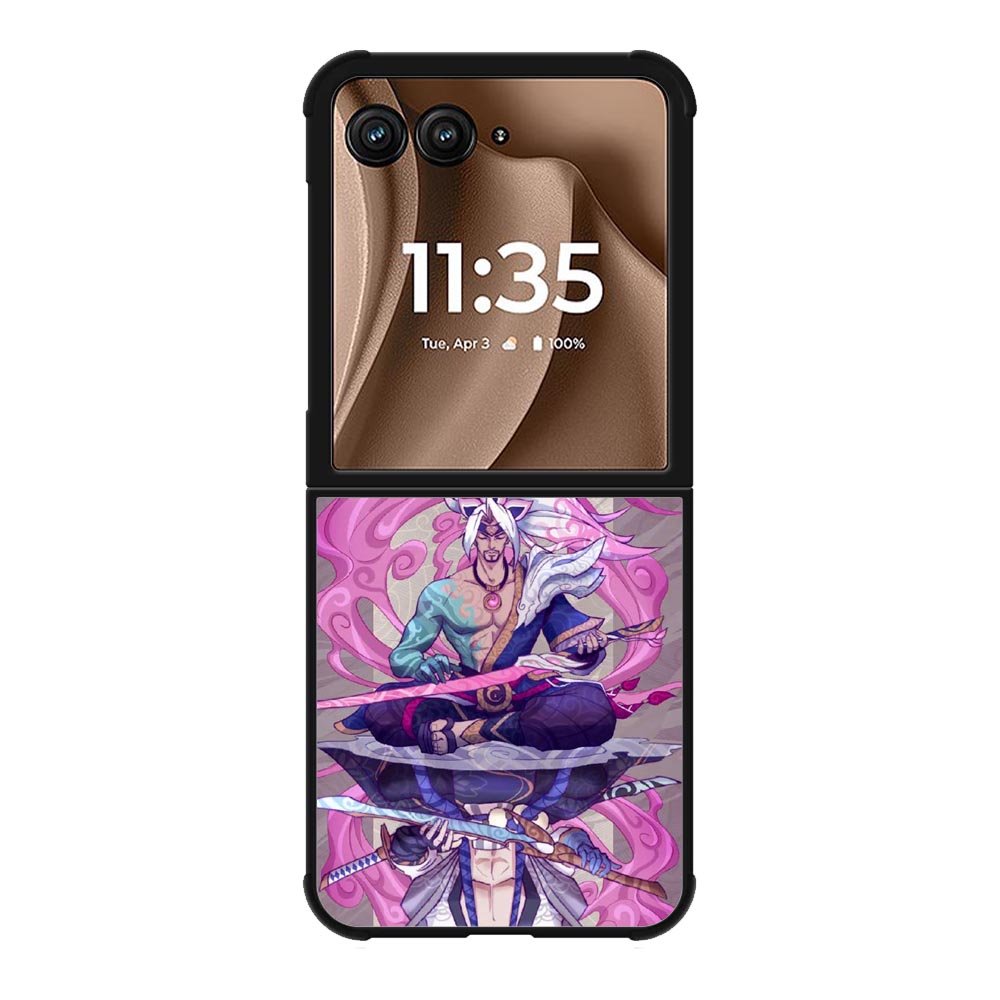 yasuo league of legends Z8162 Motorola Moto RAZR Plus 2025 Case