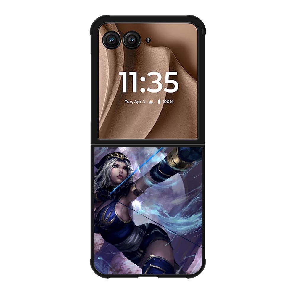 ashe league of legends Z8165 Motorola Moto RAZR Plus 2025 Case